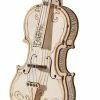 Robotime DIY 3D Houtenpuzzel Muziekinstrument Cello, TG411, 7x7x20cm - 6946785116809