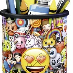 Ravensburger Pennenbak Emoji - 3D Puzzel - 54 Stukjes -Exporteren puzzels winkel 473x840