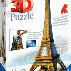 Ravensburger Eiffeltoren - 3D Puzzel Gebouw Van 216 Stukjes -Exporteren puzzels winkel 547x840 2