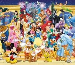 Ravensburger Puzzel Panorama Disney Groepsfoto - Legpuzzel - 1000 Stukjes -Exporteren puzzels winkel 550x213 1