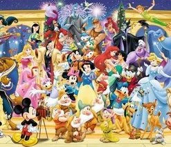 Ravensburger Puzzel Panorama Disney Groepsfoto - Legpuzzel - 1000 Stukjes -Exporteren puzzels winkel 550x213