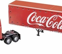 Revell 00152 Coca-Cola Truck & Trailer - LED Edition 3D Puzzel -Exporteren puzzels winkel 550x216