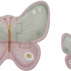 Little Dutch -Vormen Puzzel Flowers & Butterflies FSC -Exporteren puzzels winkel 550x287
