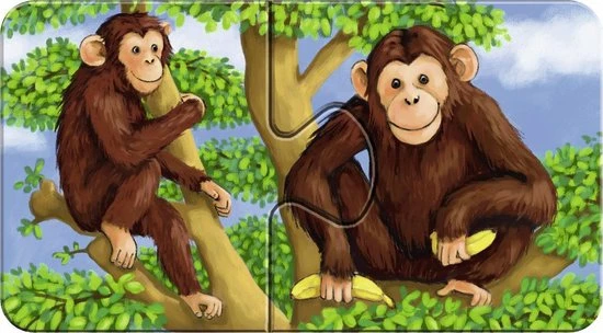 Ravensburger Lieve Dieren- My First Puzzles -9x2 Stukjes - Kinderpuzzel 14 Ravensburger Lieve Dieren- My First Puzzles -9x2 Stukjes - Kinderpuzzel - Afbeelding 12