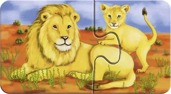 Ravensburger Lieve Dieren- My First Puzzles -9x2 Stukjes - Kinderpuzzel 10 Ravensburger Lieve Dieren- My First Puzzles -9x2 Stukjes - Kinderpuzzel - Afbeelding 8