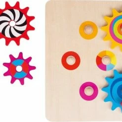 Goki Tandwiel Puzzel, 8dlg. -Exporteren puzzels winkel 550x317
