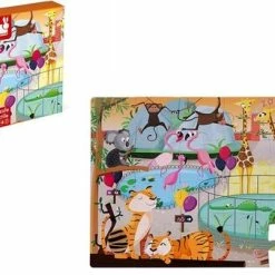 Janod Voelpuzzel - Een Dag In De Dierentuin 23 Janod Voelpuzzel - Een Dag In De Dierentuin -Exporteren puzzels winkel 550x339 1