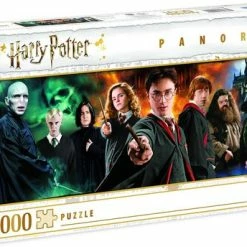 Clementoni Puzzels Voor Volwassenen - Harry Potter, Panorama Puzzel 1000 Stukjes, 10+ Jaar - 61883