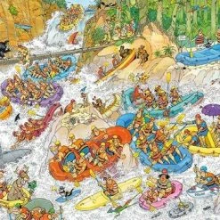 Jan Van Haasteren Wild Water Raften Puzzel - 1500 Stukjes -Exporteren puzzels winkel 550x366 109