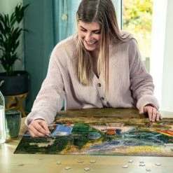 Ravensburger Puzzel Rustige Kampeerplek - Legpuzzel - 1000 Stukjes -Exporteren puzzels winkel 550x366 111