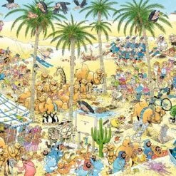 Jan Van Haasteren De Oase Puzzel - 1500 Stukjes -Exporteren puzzels winkel 550x366 115