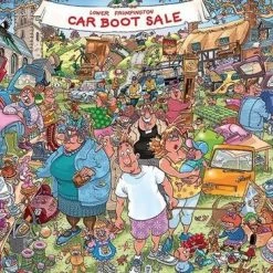Wasgij Original 35 Vlooienmarkt Vondsten! Puzzel - 1000 Stukjes -Exporteren puzzels winkel 550x366 53