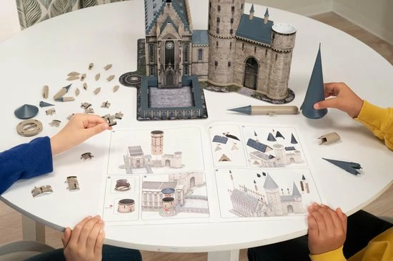 Ravensburger 3D Puzzel Harry Potter Zweinstein Kasteel - 540 Stukjes 8 Ravensburger 3D Puzzel Harry Potter Zweinstein Kasteel - 540 Stukjes - Afbeelding 6