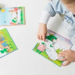 Bambolino Toys - Kikker 4 In 1 Puzzel Set - 4+6+9+16 Stukjes - Kinderpuzzel - Leren Puzzelen - Educatief Peuter Speelgoed -Exporteren puzzels winkel 550x366 73