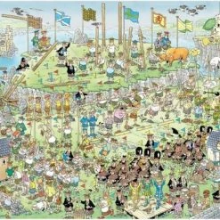Jan Van Haasteren Highland Games Puzzel - 1500 Stukjes -Exporteren puzzels winkel 550x367 54