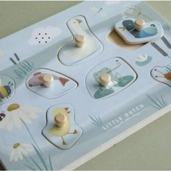 Little Dutch Houten Geluidenpuzzel Dieren -Exporteren puzzels winkel 550x367 66
