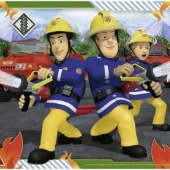 Ravensburger Puzzel Brandweerman Sam En Zijn Team - 2x12 Stukjes - Kinderpuzzel -Exporteren puzzels winkel 550x373 7