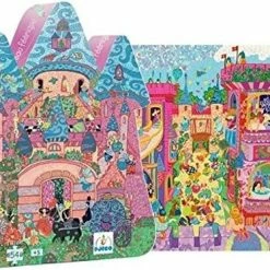 Djeco - Het Sprookjeskasteel - 54 Stukjes -Exporteren puzzels winkel 550x373 8