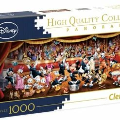 Clementoni Puzzels Voor Volwassenen - Disney Orchestra (New Format), Panorama Puzzel 1000 Stukjes, 14-99 Jaar - 39445 -Exporteren puzzels winkel 550x375 1