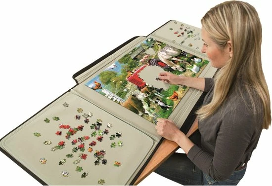 Jumbo Portapuzzle Standaard Voor Puzzels Tot 1000 Stukjes - Puzzelmap 6 Jumbo Portapuzzle Standaard Voor Puzzels Tot 1000 Stukjes - Puzzelmap - Afbeelding 4