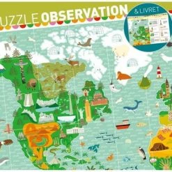 Djeco Meer Dan Een Wereldkaart - 200 Stukjes -Exporteren puzzels winkel 550x378 8