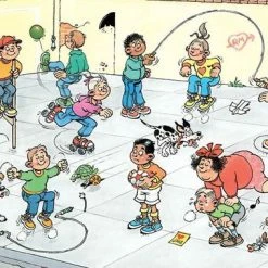 Jan Van Haasteren Junior Speelkwartiertje Puzzel - 240 Stukjes - Kinderpuzzel 10 Jan Van Haasteren Junior Speelkwartiertje Puzzel - 240 Stukjes - Kinderpuzzel -Exporteren puzzels winkel 550x380 12