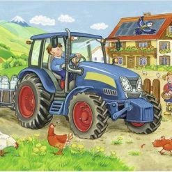 Ravensburger Puzzel Op De Bouwplaats En Boerderij - 2x12 Stukjes - Kinderpuzzel -Exporteren puzzels winkel 550x380 15