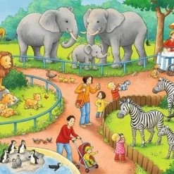 Ravensburger Puzzel Een Dag In De Dierentuin - 2x24 Stukjes - Kinderpuzzel -Exporteren puzzels winkel 550x380 23