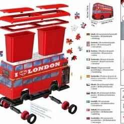Ravensburger London Bus - 3D Puzzel - 216 Stukjes -Exporteren puzzels winkel 550x380 54