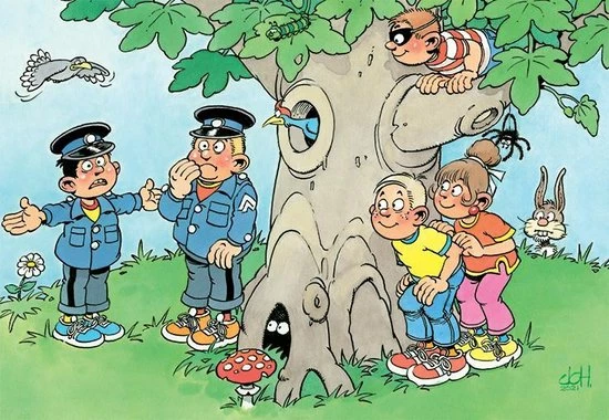 Jan Van Haasteren Junior Verstoppertje Puzzel - 150 Stukjes - Kinderpuzzel 5 Jan Van Haasteren Junior Verstoppertje Puzzel - 150 Stukjes - Kinderpuzzel - Afbeelding 3