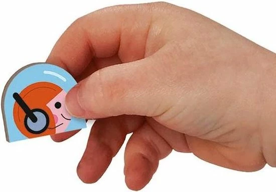 Janod Magnetibook - Racers 4 Janod Magnetibook - Racers - Afbeelding 2