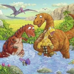 Ravensburger Puzzel Vrolijke Dino's - 2x24 Stukjes - Kinderpuzzel -Exporteren puzzels winkel 550x386 7