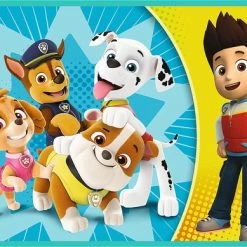 Trefl Paw Patrol 4-in-1 Puzzel - 12/15/20/24 Stukjes -Exporteren puzzels winkel 550x389 9