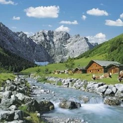 Ravensburger Puzzel Karwendelgebergte, Oostenrijk - Legpuzzel - 1000 Stukjes -Exporteren puzzels winkel 550x390 14