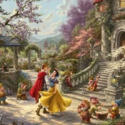 Schmidt Disney Princess - Sneeuwwitje: Dansen Met De Prins - 1000 Stukjes Puzzel -Exporteren puzzels winkel 550x390 34