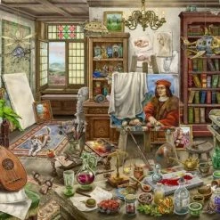 Ravensburger Escape Puzzle Da Vinci Artists Workshop - Legpuzzel - 759 Stukjes -Exporteren puzzels winkel 550x390 7