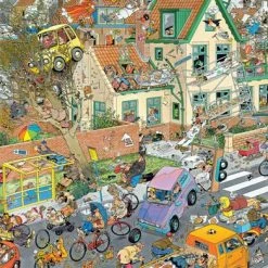 Jan Van Haasteren Safari & Storm 2-in-1 Puzzel - 2 X 1000 Stukjes 15 Jan Van Haasteren Safari & Storm 2-in-1 Puzzel - 2 X 1000 Stukjes -Exporteren puzzels winkel 550x391 3