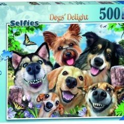 Ravensburger Puzzel Vrolijke Honden - Legpuzzel - 500 Stukjes -Exporteren puzzels winkel 550x391 36