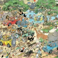 Jan Van Haasteren Safari & Storm 2-in-1 Puzzel - 2 X 1000 Stukjes 16 Jan Van Haasteren Safari & Storm 2-in-1 Puzzel - 2 X 1000 Stukjes -Exporteren puzzels winkel 550x391 4