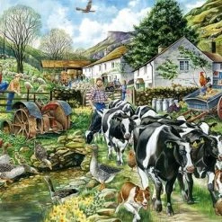 Falcon Puzzel Another Day On The Farm - Legpuzzel - 1000 Stukjes -Exporteren puzzels winkel 550x392 102