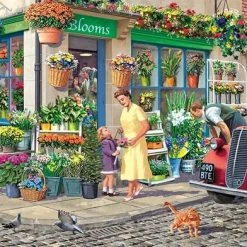 Falcon Puzzel Corner Shops - Legpuzzel - 4x1000 Stukjes -Exporteren puzzels winkel 550x392 105