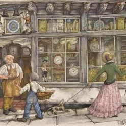 Jumbo Premium Collection Puzzel Anton Pieck De Klokkenwinkel - Legpuzzel - 1000 Stukjes -Exporteren puzzels winkel 550x392 118