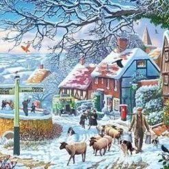 Gibsons A Winter Stroll - Steve Crisp Puzzel (1000 Stukjes) -Exporteren puzzels winkel 550x392 120