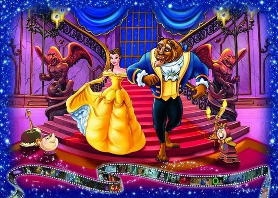 Ravensburger Disney The Beauty And The Beast - Legpuzzel - 1000 Stukjes 7 Ravensburger Disney The Beauty And The Beast - Legpuzzel - 1000 Stukjes - Afbeelding 5