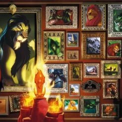 Ravensburger Puzzel Disney Villainous: Scar - Legpuzzel - 1000 Stukjes -Exporteren puzzels winkel 550x392 156