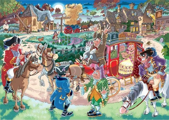 Wasgij Destiny 21 Je Geld Of Je Rijbewijs! Puzzel - 1000 Stukjes 8 Wasgij Destiny 21 Je Geld Of Je Rijbewijs! Puzzel - 1000 Stukjes - Afbeelding 6