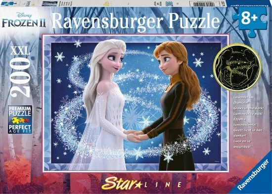 Ravensburger Puzzel Disney Frozen Starline Zussen Voor Altijd - Legpuzzel - 200XXL Stukjes 3 Ravensburger Puzzel Disney Frozen Starline Zussen Voor Altijd - Legpuzzel - 200XXL Stukjes