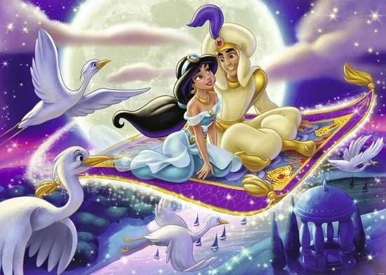 Ravensburger Disney Alladin - Legpuzzel - 1000 Stukjes 6 Ravensburger Disney Alladin - Legpuzzel - 1000 Stukjes - Afbeelding 4