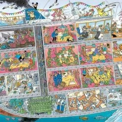 Jan Van Haasteren Cruiseschip Puzzel - 1000 Stukjes -Exporteren puzzels winkel 550x392 21
