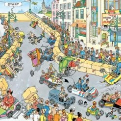 Jan Van Haasteren 200ste Legpuzzel - Zeepkisten Race Puzzel - 1000 Stukjes -Exporteren puzzels winkel 550x392 22